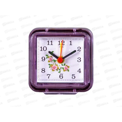 Будильник "21 Век" Классика Рубин В1-007 Розочки розовый Будильник "21 Век" Классика Рубин В1-007 Розочки розовый