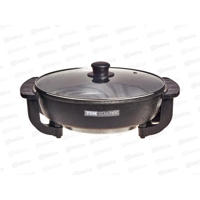 Электросковорода Кэмп 1 1350Вт d30см глубина 7см антип TDM, 0001 Электросковорода Кэмп 1 1350Вт d30см глубина 7см антип TDM, 0001