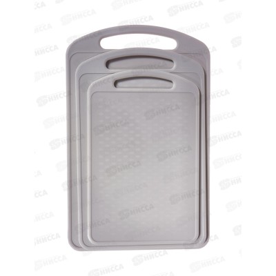 Набор разделочных досок 3шт Кремовый ИНТ *18 Набор разделочных досок 3шт Кремовый ИНТ *18