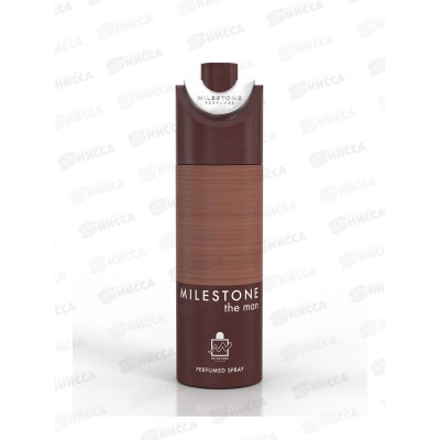 Milestone парфюмированный дезодорант мужской Milestone the Man 200мл *12