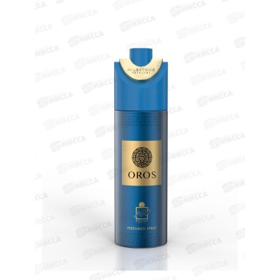 Milestone парфюмированный дезодорант мужской Oros 200мл *12 Milestone парфюмированный дезодорант мужской Oros 200мл *12