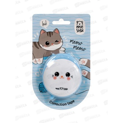 Корректирующая лента MECHU 5мм*6м Meow  54215*6