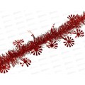 Мишура новогодняя красный 2м 4,5см (062883) Ж Мишура новогодняя красный 2м 4,5см (062883) Ж