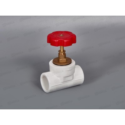 Вентиль PP-R белый 32 Jakko Вентиль PP-R белый 32 Jakko