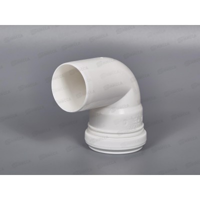 Отвод канализационный 87 градусов  50 Jakko Prestige   *75