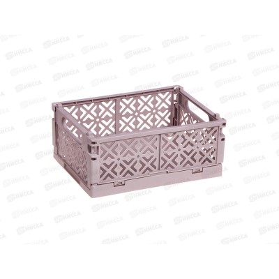 Ящик складной 165*124*73мм 1,2л светло-бежевый *13 БП Ящик складной 165*124*73мм 1,2л светло-бежевый *13 БП