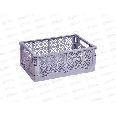 Ящик складной 249*167*103мм 3,4л Серый 434297411 *18 БП Ящик складной 249*167*103мм 3,4л Серый 434297411 *18 БП