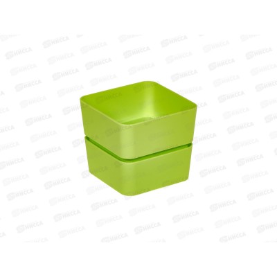 Кашпо &quotФиори&quot 0,45л Фисташковый КШ-0518 *24