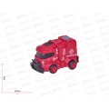 Пожарная машина инерционная SY713-15X в ассортименте 647610