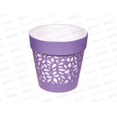 Кашпо &quotБлоссом&quot 8,3л Лавандовый сорбет КШ-0536 *6