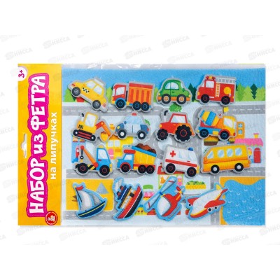 Набор из фетра на липучках &quotГород&quot 05374  *15