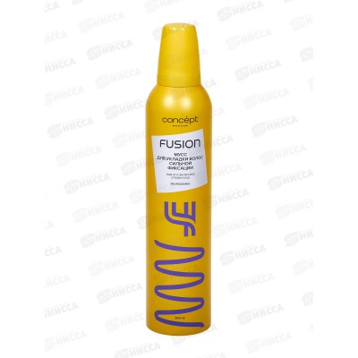 Fusion Мусс для укладки волос 300мл Сильная фиксация *12 Fusion Мусс для укладки волос 300мл Сильная фиксация *12