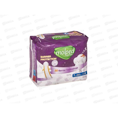 Molped прокладки Barrier protect ночные 7шт 7082 16 Molped прокладки Barrier protect ночные 7шт 7082 16