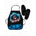 Фартук для труда ПП Модная мартышка, с 2 карманами+нарукавники, ФН-5096 Фартук для труда ПП Модная мартышка, с 2 карманами+нарукавники, ФН-5096