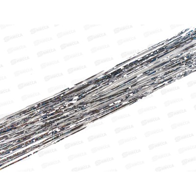 Дождик тонкий Голограмма Точка 1,5м серебро 202-095 *10 Дождик тонкий Голограмма Точка 1,5м серебро 202-095 *10