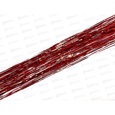 Дождик тонкий 1,5м красный 202-097 *10 Дождик тонкий 1,5м красный 202-097 *10