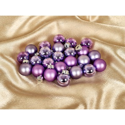 Набор шаров 24шт, 2,5см стекло, 92661 Набор шаров 24шт, 2,5см стекло, 92661