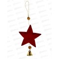 Новогоднее подвесное украшение 18х11х1,1см, 90892 Новогоднее подвесное украшение 18х11х1,1см, 90892