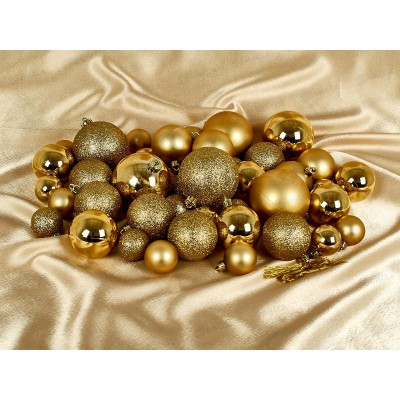 Набор шаров 46шт (8см-6шт, 6см-16шт, 4см-24шт), 91366 Набор шаров 46шт (8см-6шт, 6см-16шт, 4см-24шт), 91366