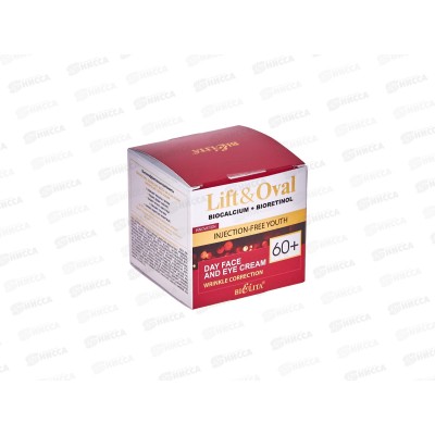 Lift&Oval 60+ Крем дневной для лица"Коррекция морщин" 50мл *16 Lift&Oval 60+ Крем дневной для лица"Коррекция морщин" 50мл *16