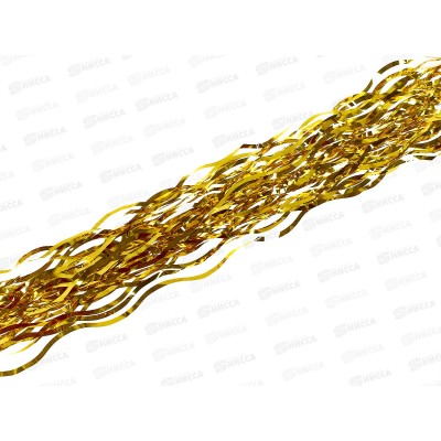 Дождик цветной Волна 1,5м золото 202-038 *10 Дождик цветной Волна 1,5м золото 202-038 *10