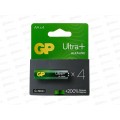 Батарейка ДЖИ-ПИ LR6 Ultra+ G-TECH, 4BL *4/40/320