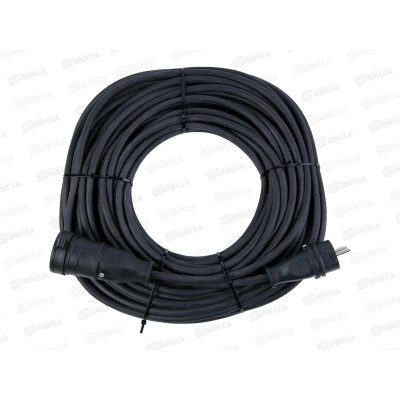 Удлинитель силовой Атлант КГ 4000Вт 30м, IP44, с заземлением, 50011 Удлинитель силовой Атлант КГ 4000Вт 30м, IP44, с заземлением, 50011