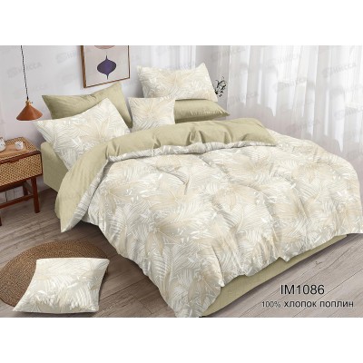 Комплект постельного белья Семейный поплин (70*70) 1086, иматекс Комплект постельного белья Семейный поплин (70*70) 1086, иматекс