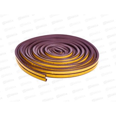 Уплотнитель самоклеящийся PRAKTISCHE 9х5,5мм Р- 12м (кор) У0083 Уплотнитель самоклеящийся PRAKTISCHE 9х5,5мм Р- 12м (кор) У0083