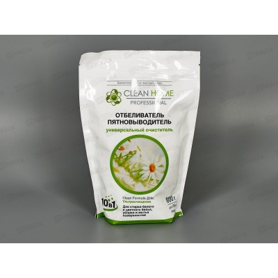 CLEAN HOME Отбеливатель пятновыводитель/ очиститель 10в1 800г *8 CLEAN HOME Отбеливатель пятновыводитель/ очиститель 10в1 800г *8