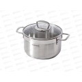 Кастрюля 3,5л "ORION" д.20см со стеклянной крышкой, ORN-CA3520G Кастрюля 3,5л "ORION" д.20см со стеклянной крышкой, ORN-CA3520G