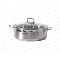 Сотейник &quotORION&quot 4,0л, 26см со стеклянной крышкой, ORN-STP4026G