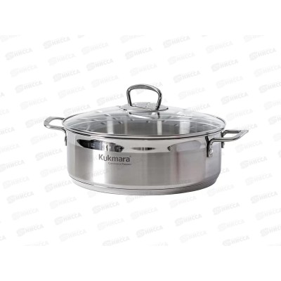 Сотейник &quotORION&quot 4,0л, 26см со стеклянной крышкой, ORN-STP4026G