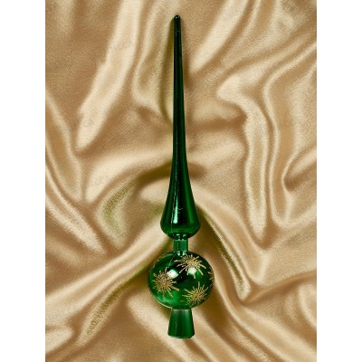 Верхушка елочная "Вспышки" 33см, цвет: зеленый, HV3501-256-8S05 АТМ Верхушка елочная "Вспышки" 33см, цвет: зеленый, HV3501-256-8S05 АТМ