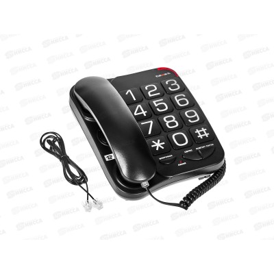 Телефон Texet TX-201 черный