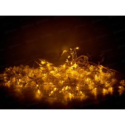 Гирлянда Звезды и снежинки, 12 фигур, 138 ламп, цвет: теплый белый, SYDA-042228 Гирлянда Звезды и снежинки, 12 фигур, 138 ламп, цвет: теплый белый, SYDA-042228