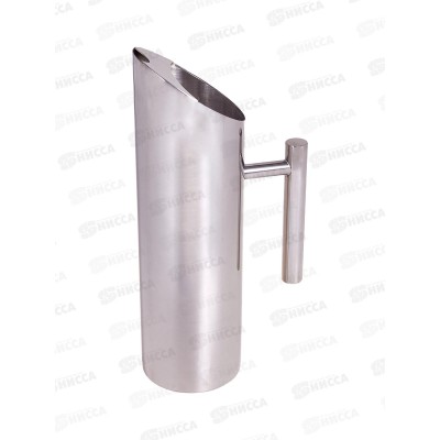 Кувшин 1,2л без крышки нерж 8,8*29см, КТ-ОБ-КШ-12