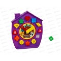 Игрушка "Часы-сортер" обучающие, М1683-1, в пакете Игрушка "Часы-сортер" обучающие, М1683-1, в пакете