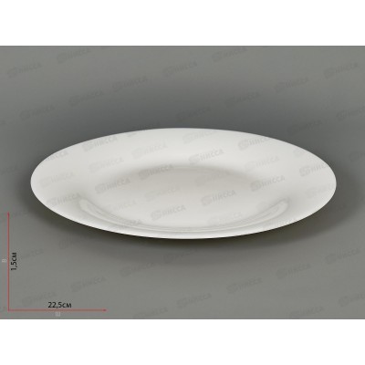Тарелка мелкая 228мм Т90-2210 Белая *6/36 Тарелка мелкая 228мм Т90-2210 Белая *6/36