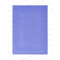Тетрадь 96листов клетка  ПЛН А4 Pastel Collection Purple/Pink пл.обл.греб.,3419