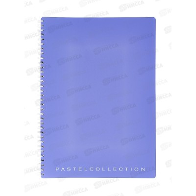 Тетрадь 96листов клетка  ПЛН А4 Pastel Collection Purple/Pink пл.обл.греб.,3419*10