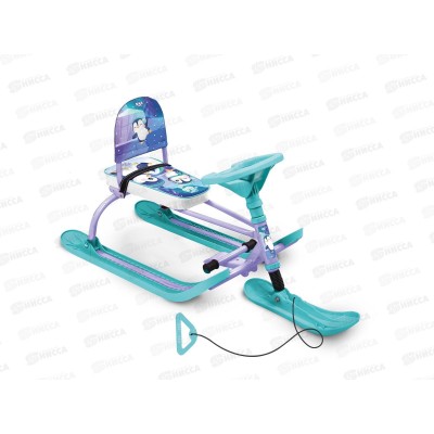 Снегокат "TWINY 1+" TW1+/П пингвинята бело-голубой Снегокат "TWINY 1+" TW1+/П пингвинята бело-голубой