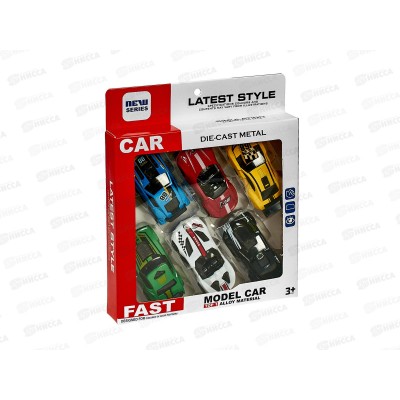 Набор "Транспорт" 2767507 металлический 6шт в коробке Набор "Транспорт" 2767507 металлический 6шт в коробке