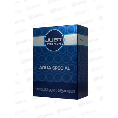 Just for MEN Aqua, туалетная вода 100мл мужская *12 М