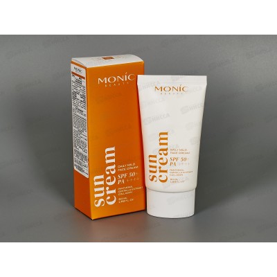 Monic Beauty Крем для лица солнцезащитный SPF50 50мл *100