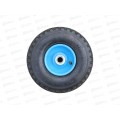 Колесо для тачки строительной PR 350-5  10"х 3,50-4 20/80мм BLUE RIM синий диск *10