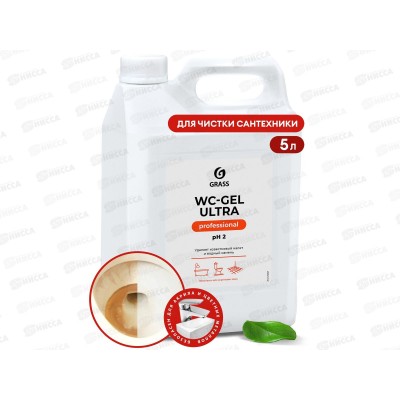 WC-gel ultra чистящее средство 5,3кг (канистра) *4 125837 WC-gel ultra чистящее средство 5,3кг (канистра) *4 125837