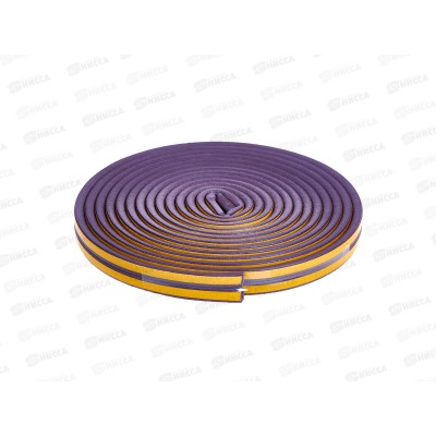 Уплотнитель резиновый URK010D D-профиль Коричневый 8*9мм 10м 4WALLS/100 Уплотнитель резиновый URK010D D-профиль Коричневый 8*9мм 10м 4WALLS/100