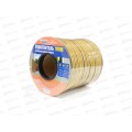 Уплотнитель резиновый URK100D D-профиль Коричневый 8*9мм 100м 4WALLS/8 Уплотнитель резиновый URK100D D-профиль Коричневый 8*9мм 100м 4WALLS/8