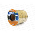 Уплотнитель резиновый D8*9мм Черный 100м 4WALLS UBL100D *8 Уплотнитель резиновый D8*9мм Черный 100м 4WALLS UBL100D *8